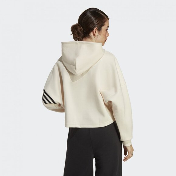 adidas Originals - Adicolor Neuclassics Hoodie in Cream - Picture 3 of 9